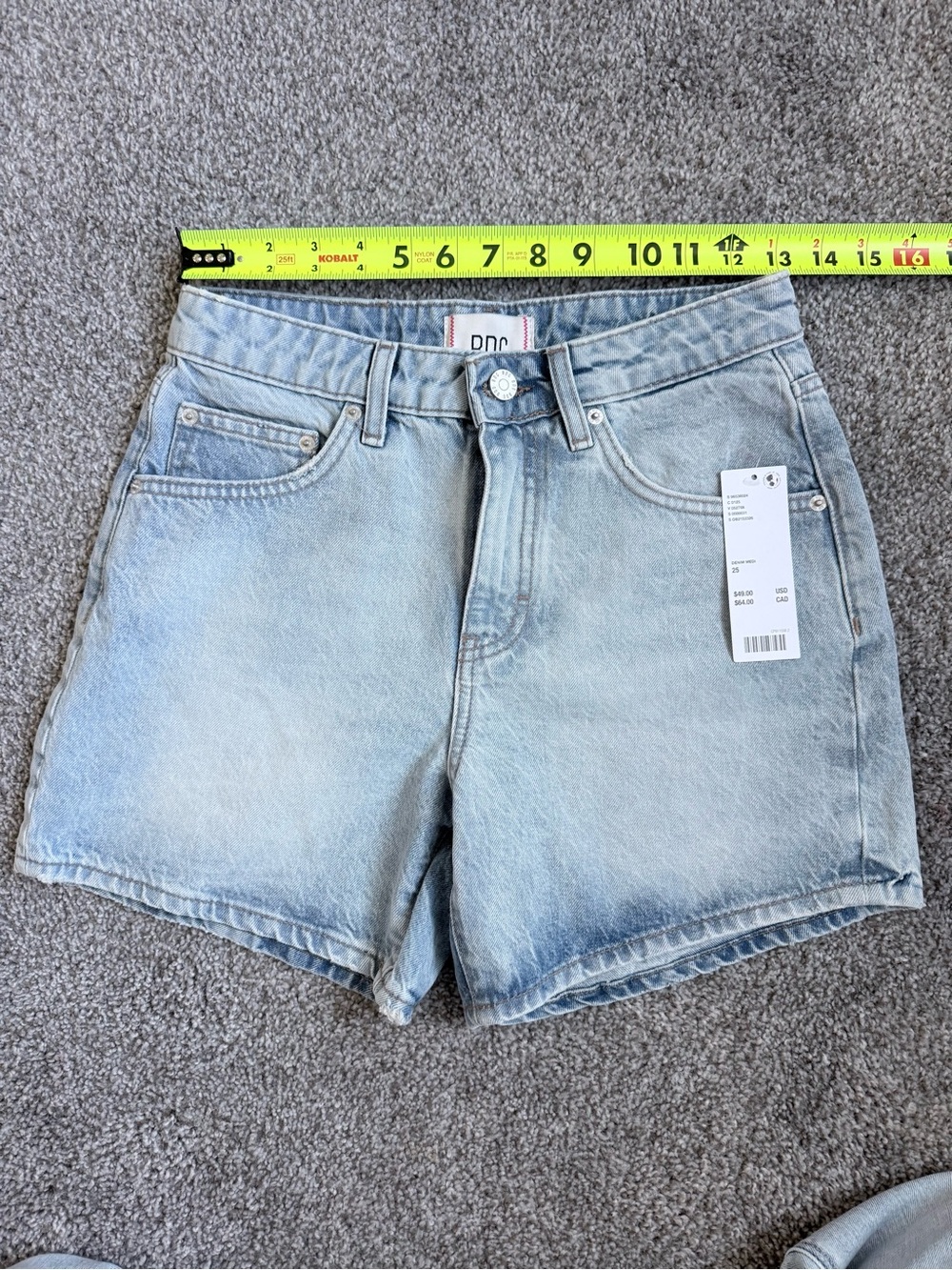 Urban Outfitters Light Blue Washed Denim Shorts